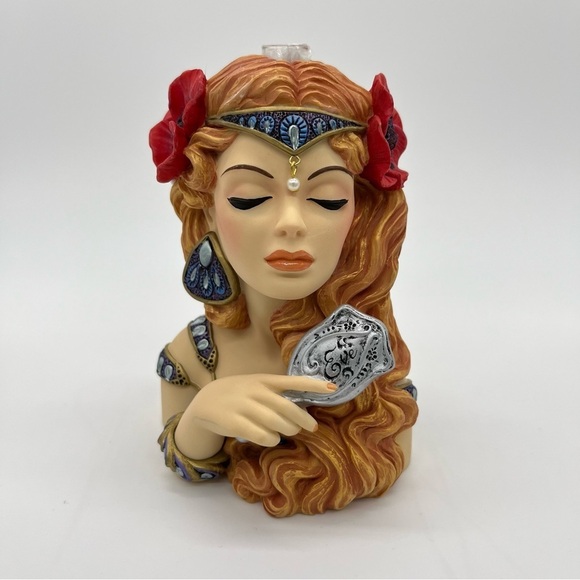 CAMEO Girls Deluxe Lady Vase Eve 1917 “Brush with Beauty” Home Decor